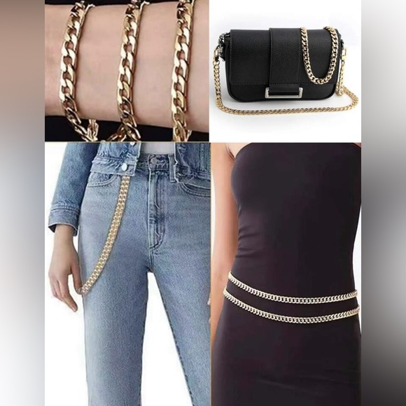 Gold Aftermarket Replacement Chain Length 47.24" - Picture 14 of 16